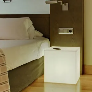 Newgarden - Cube lumineux intérieur extérieur Cuby 20 cm Alimentation électrique pas cher