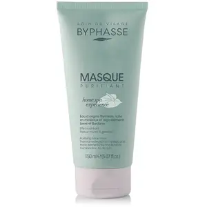 Comparateur de prix : Byphasse Masque purifiant - Lierre & bardane - Peaux mixtes à grasses - 150 ml