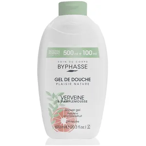 Byphasse Gel douche - Verveine & pamplemousse - Plaisir Nature - 600 ml pas cher