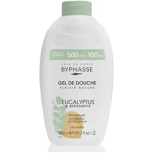 Byphasse Gel douche - Eucalyptus & bergamote - Plaisir Nature - 600 ml pas cher