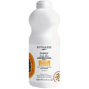 Merkloos / Sans marque Shampooings Byphasse Family Fresh Delice Shampooing 2 En 1 pas cher