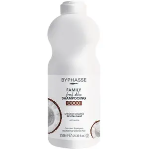 Comparateur de prix : Byphasse Byphasse - Shampooing Fresh Délice Coco Cheveux Colorés - 750ml