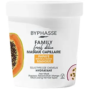 Comparateur de prix : Masque - BYPHASSE - Fresh Délice - Hydratant - 250ml - Tous types de cheveux