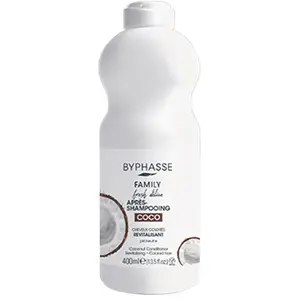 Merkloos / Sans marque Après-shampooing Fresh délice Coco Cheveux colorés revitalisant 400ml pas cher