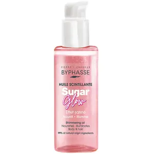 Byphasse Huile scintillante - Sugar Glow - Corps & cheveux - 100 ml pas cher