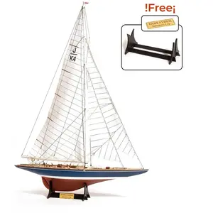 Comparateur de prix : OCCRE Maquette de bateau en bois : Yacht Endeavour - America’s C...