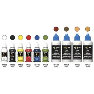 OCCRE Pack de 6 peintures de base avec colorants pas cher