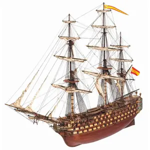 Comparateur de prix : Maquette De Bateau En Bois : Santisima Trinidad-Occre
