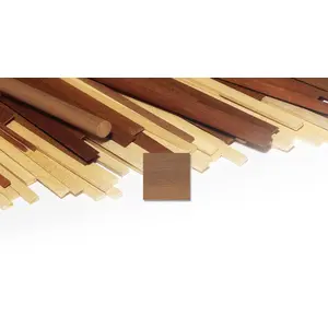 Comparateur de prix : Liston 1m Noyer brun 5 x 5 mm - x3 pieces - OCCRE