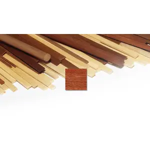 Liston 1m Sapelli rouge acajou 2 x 4 mm - x3 pieces - OCCREVendu paramazon