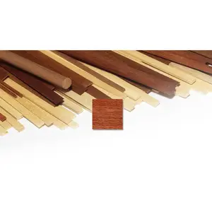 Comparateur de prix : Liston 1m Sapelli rouge acajou 1 x 5 mm - x4 pieces - OCCRE
