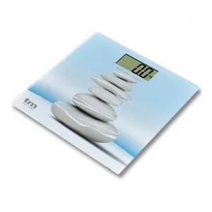 Balance Numérique de Salle de Bain TM Electron Zen Bleu Slim (23 mm) pas cher