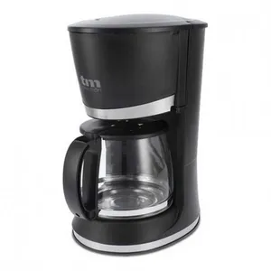 Cafetière goutte à goutte - TM Electron - 1,2 L - 10 Tasses - Filtre - Noir pas cher