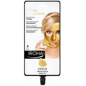 Iroha - Masque Peel-off Or 24k * Masque hydratant 1 pieces unisex pas cher