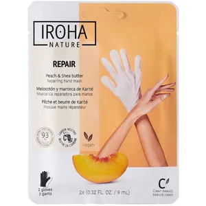 Iroha 2 masques régénérants à la pêche pour les mains Format gants
