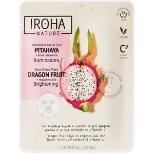 Comparateur de prix : Masques Iroha Nature  Nature Mask Dragon Fruit + Hyaluronic Acid