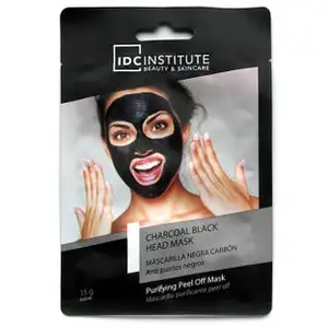 Comparateur de prix : IDC Institute Charcoal Blackhead Mask masque peel-off contre les points noirs au charbon actif 15 g
