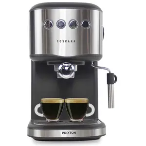 Comparateur de prix : PRIXTON Cafetière Expresso Toscana Automatique Adaptable avec des capsules à café TU