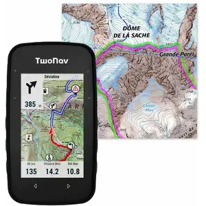 TwoNav Cross Plus + Carte France IGN Topo complète, GPS de Sports avec...