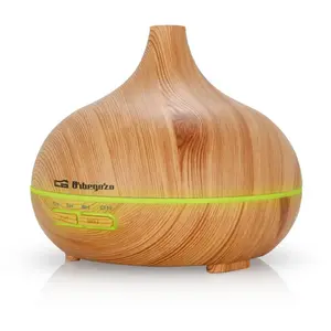 Comparateur de prix : Humidificateur diffuseur d'arômes Orbegozo HUA3500 300 ml 14W Bois