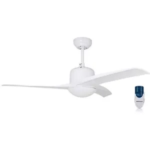 Comparateur de prix : ORBEGOZO Ventilateur de plafond avec lumière et télécommande 3 pales 105 cm blanc