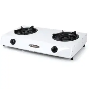 Orbegozo - Cuisinière à gaz FO2600 2 feux sans couvercle avec allumage piézoélectrique pas cher