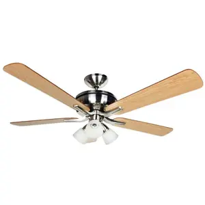 Comparateur de prix : Orbegozo CP 68132 Ventilateur de Plafond avec Télécommande 65W