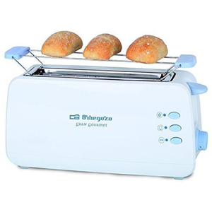 Orbegozo - 15773 - grille-pains, 800 watts, bleu / blanc pas cher