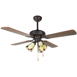 Ventilateur de Plafond avec Lumière Orbegozo CT55106 60 W Noir pas cher