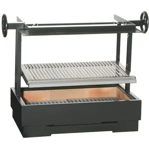 Comparateur de prix : Escalor - Barbecue inox es jardin charbon de bois