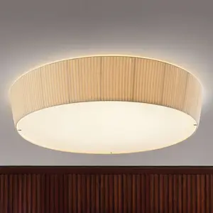 Comparateur de prix : Bover Plafonet 95 - plafonnier en textile, crème