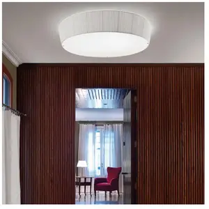Comparateur de prix : Bover Plafonet 95 - plafonnier en textile, blanc