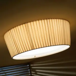 Comparateur de prix : Bover Plafonet 43 - plafonnier en tissu, crème