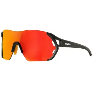 Lunettes Eassun Veleta noir mat avec verres à effet miroir Red Revo pas cher