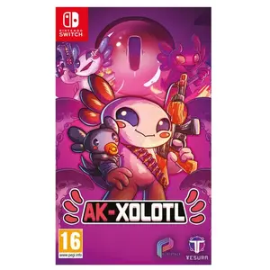 Tesura Games AK-XOLOTL - Nintendo Switch - Roguelite de tir en vue de dessus avec des axolotls armés d'AK pas cher