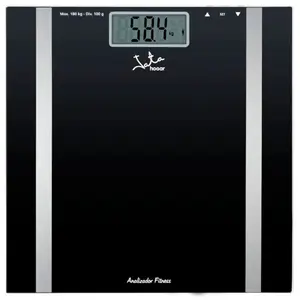 Braun Balance Numérique de Salle de Bain JATA 531 Noir verre Verre trempé pas cher