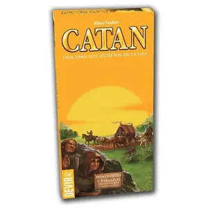 Devir Jeu De Société Catan Mercaderes Y Barbaros Espagnol pas cher