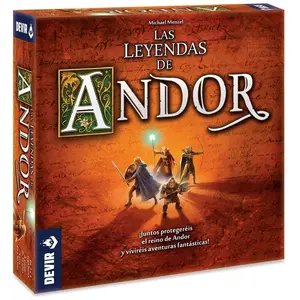 Devir Jeu De Société Las Leyendas De Andor Espagnol pas cher