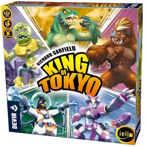 Comparateur de prix : Devir King of Tokyo, Jeu de société Amusant avec Amis, 8 Ans (BGHKOT)