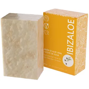 Ibizaloe jabón de Aloe Vera + Aceite de Oliva 100 g pas cher