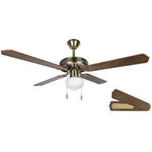 Comparateur de prix : Orbegozo - Ventilateur de Plafond 132 cm E27 60W CL06132 m ref 12195