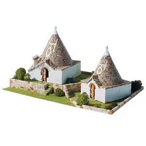 Aedes Maquette en céramique : Trulli Pugliesi, Alberobello, Italie