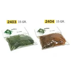 Comparateur de prix : Maquette en céramique : accessoires : mousse verte 15 g aedes