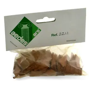 Comparateur de prix : Aedes 300 tuiles marrons 11x6x1.5mm - Accessoires maquettes céramique