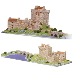 AEDES Maquette en céramique - Château d'Eilean Donan, Ecosse