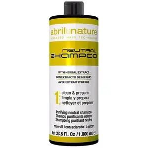 Comparateur de prix : Abril Et Nature Neutral purifying neutral shampoo 1000 ml