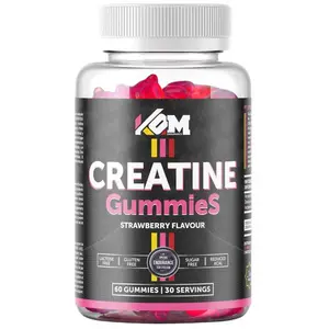 Comparateur de prix : Kom Endurance Capsules De Créatine Gummies Fraise 60 Unités One Size