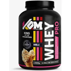Comparateur de prix : Shake KOM Endurance Whey Protein goût vanille 2 kg