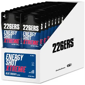 Comparateur de prix : 226ers Collez Blue Energy Xtrem Energy Shot 60ml 250mg Caff 24 Unités