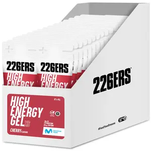 226ers Boîte De Gels énergétiques High Caffeine Cerise 45g 32 Unités O...Vendu parbikeinn